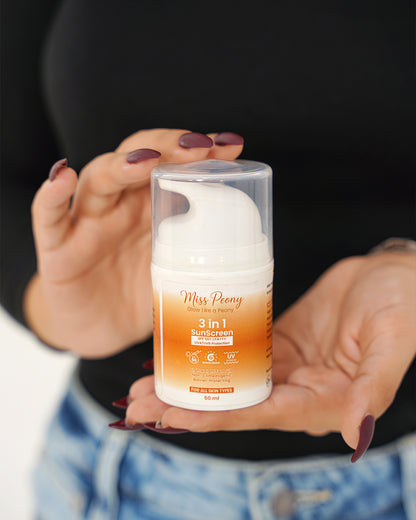 3 in 1 SunScreen SPF 50+ PA+++