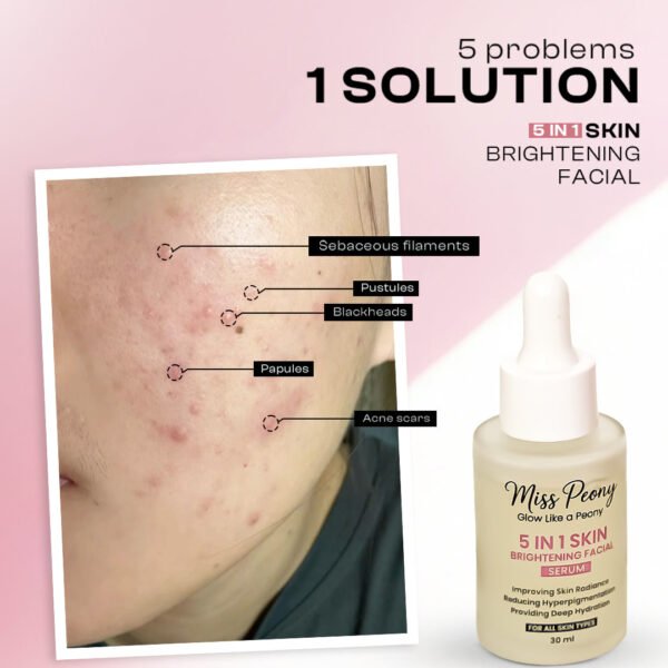 5 in 1 Skin Brightening Facial Serum