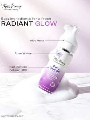 Miss Peony Rose Glow Niacinamide Cleanser