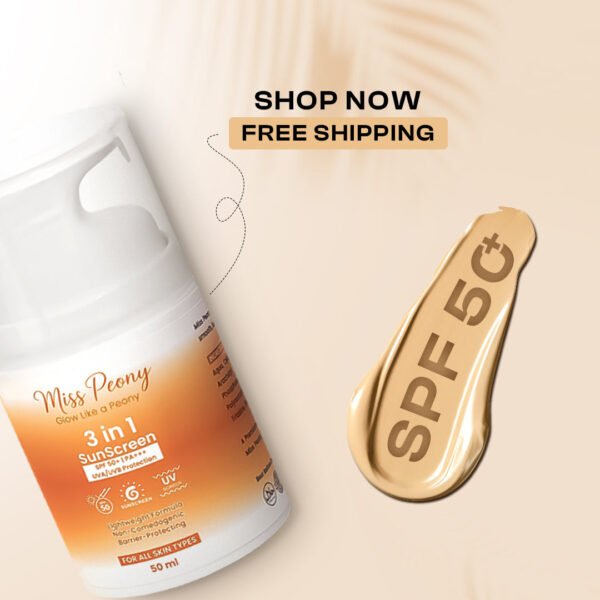 3 in 1 SunScreen SPF 50+ PA+++